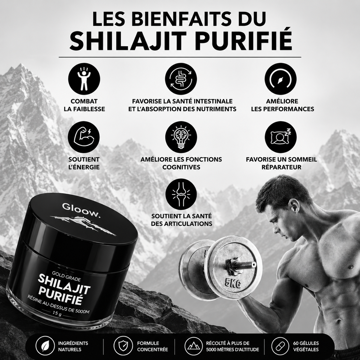 Les atouts de notre résine