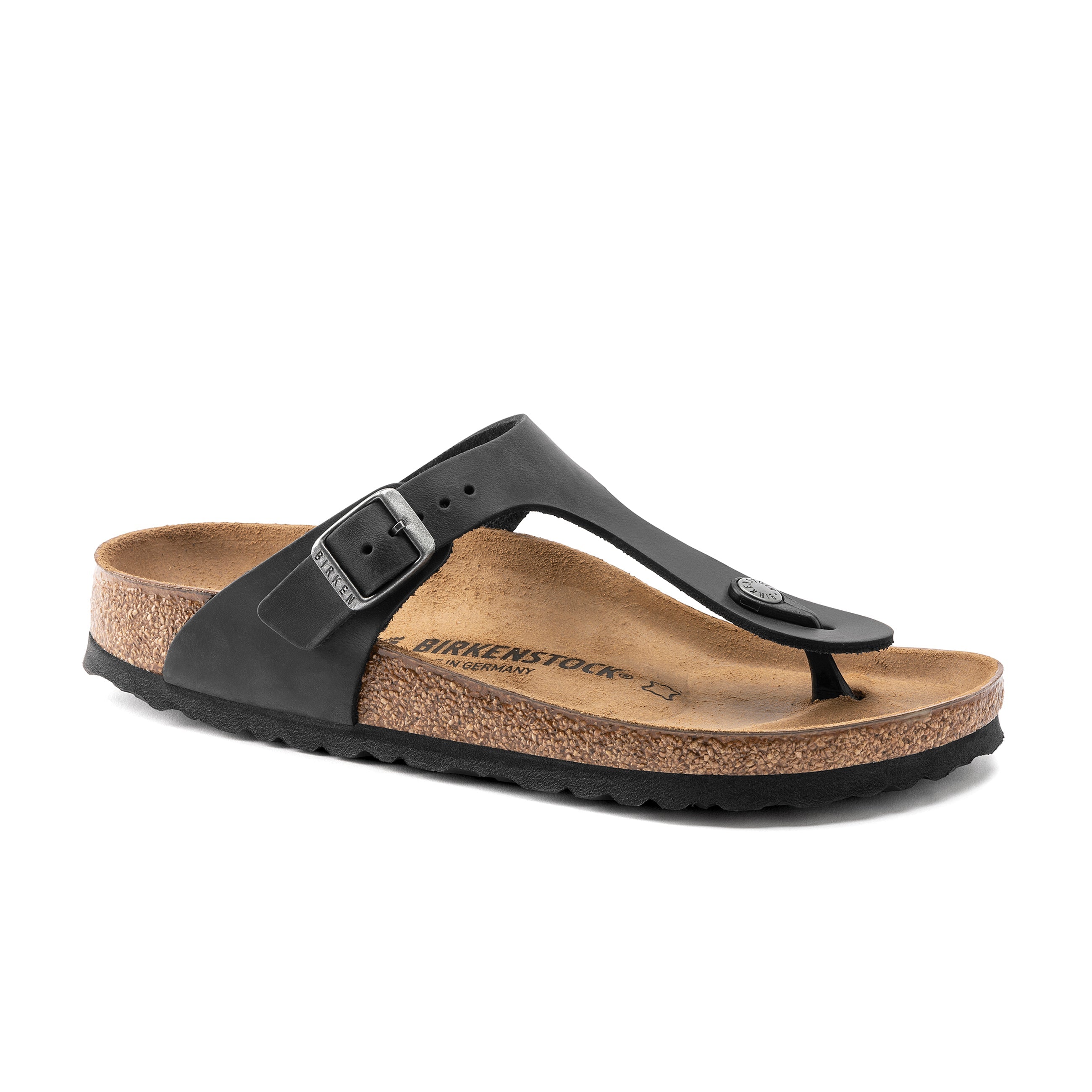Gizeh Black Oiled Leather