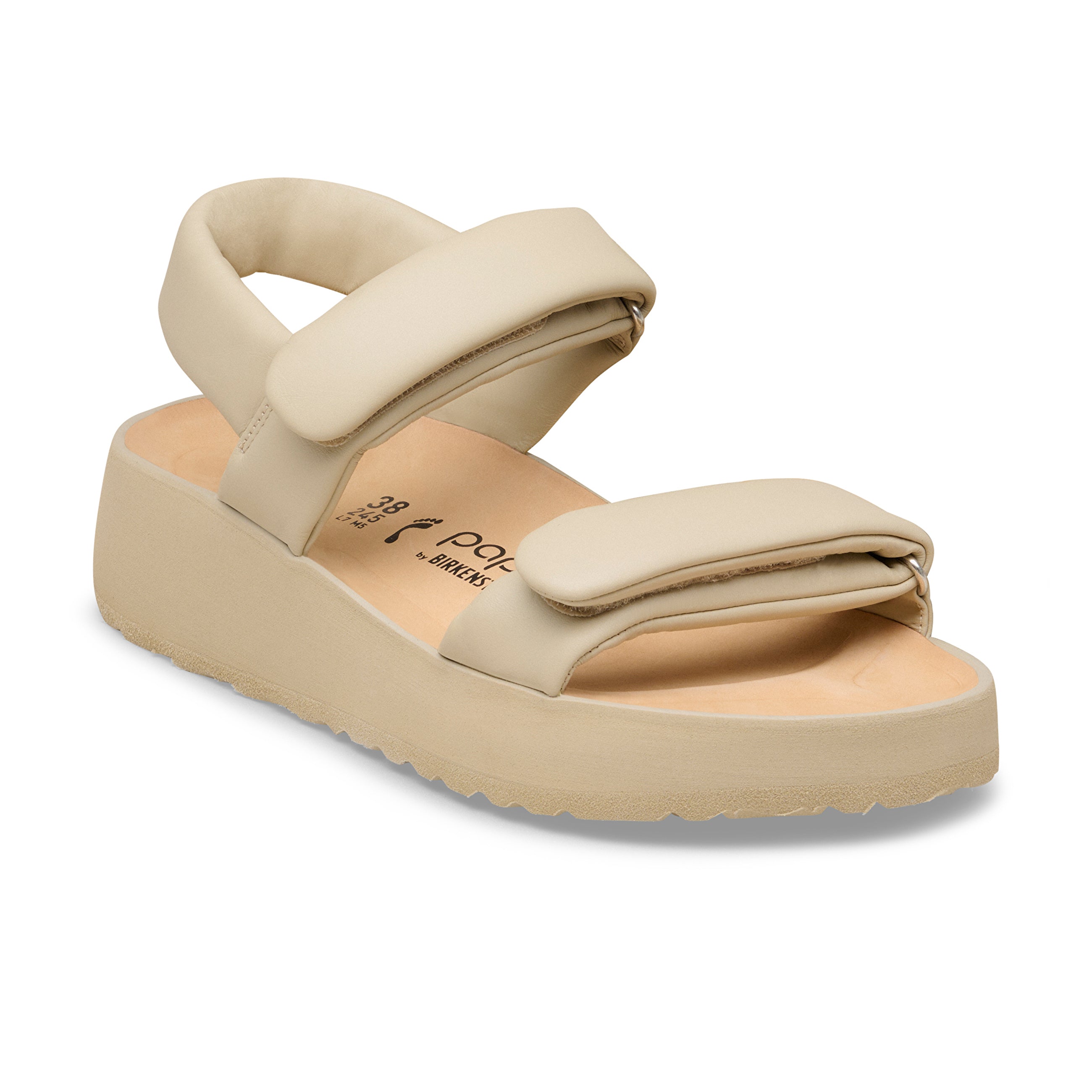 Theda Exquisite Oyster Smooth Leather